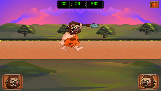 Caveman Hunt Spear Throwing Adventure(圖2)-速報App