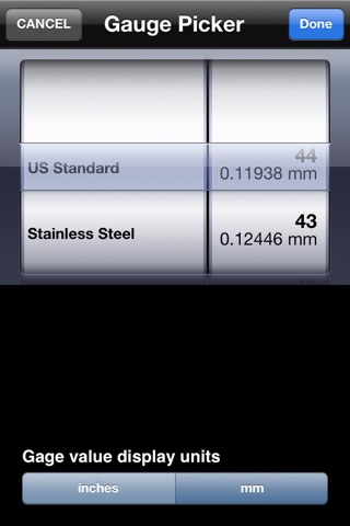 Metals and Materials Weight Calculator screenshot 4