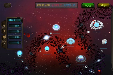 Galaxy Defenders - Defense Planets with army of spaceships screenshot 4