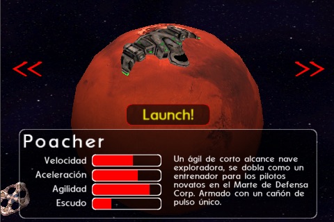 Mars Defender: Asteroids Space RPG screenshot 2