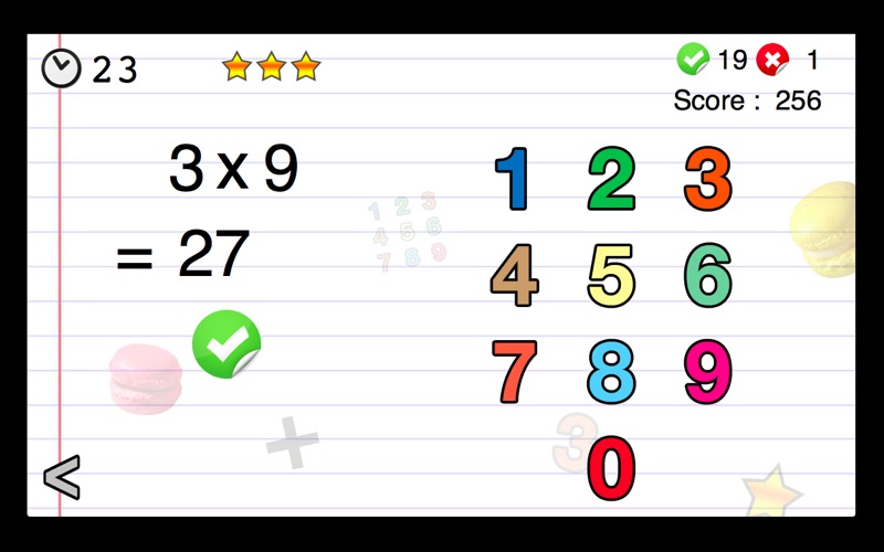 Screenshot #1 pour AB Math, jeu de calcul enfants