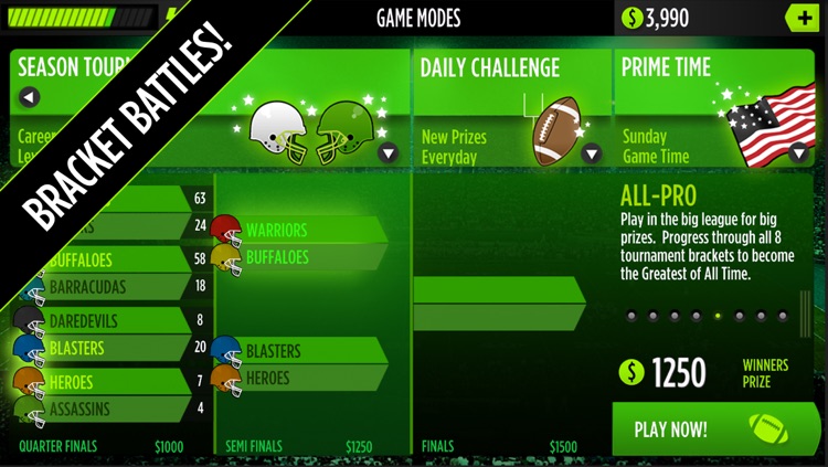 GameTime Football with Mike Vick : A Real Quarterback Sports Game screenshot-4