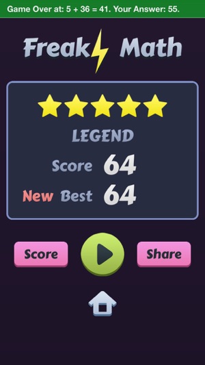 Freaky Math - The Freaking Brain Training Game With Maths FR(圖4)-速報App