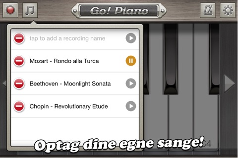 Go! Piano screenshot 2