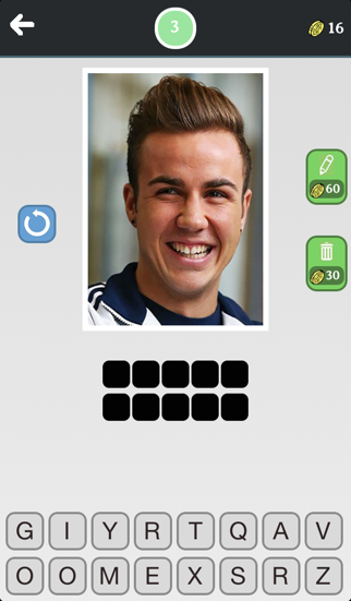 Screenshot #3 pour Football, devinez le joueur de Foot, Photo Quiz