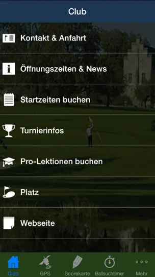 Captura de pantalla de Swiss Golf Bubikon en iPhone 2