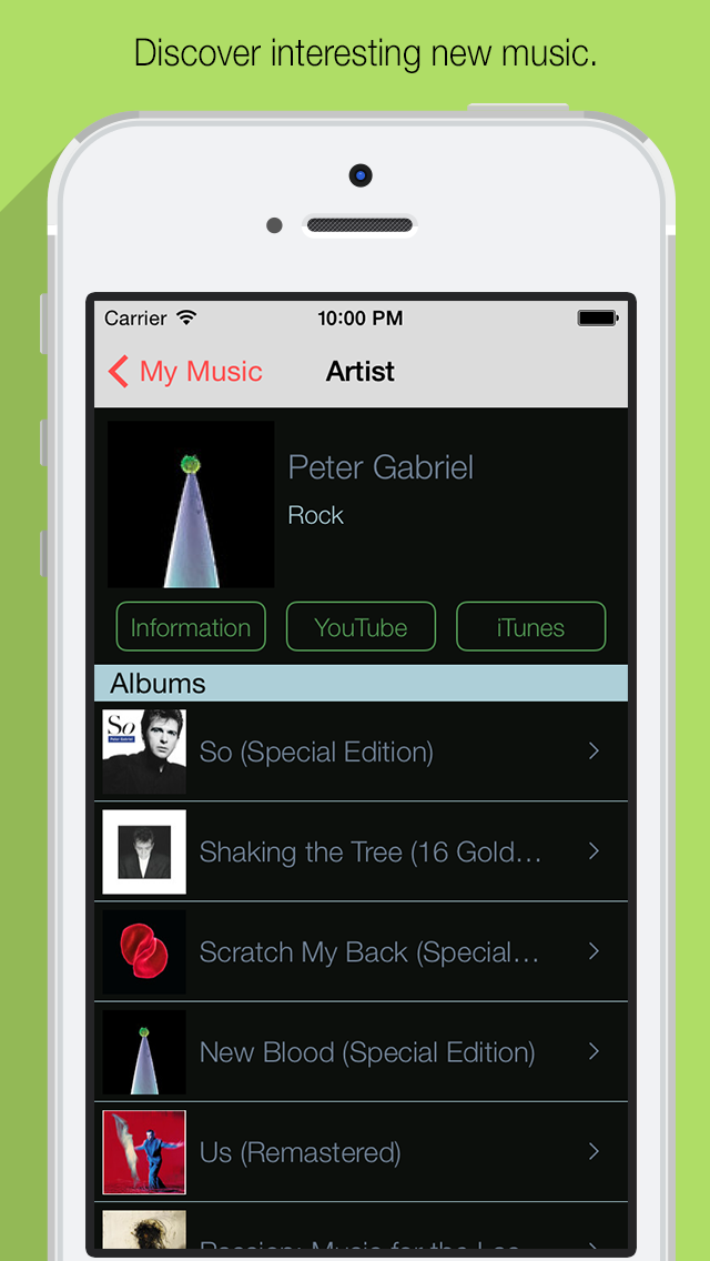 How to cancel & delete My Music - Your list of favorite artists, and bands. from iphone & ipad 2