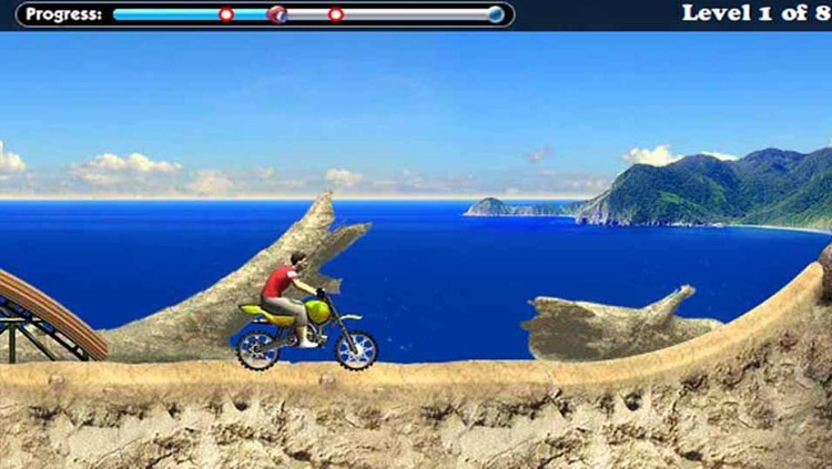 Crazy Beach Offroad Moto Racing screenshot-3