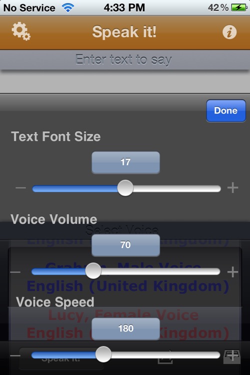 Speak it! Text to Speech screenshot-3