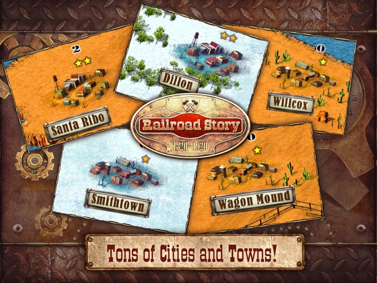 Railroad Story HD screenshot-3
