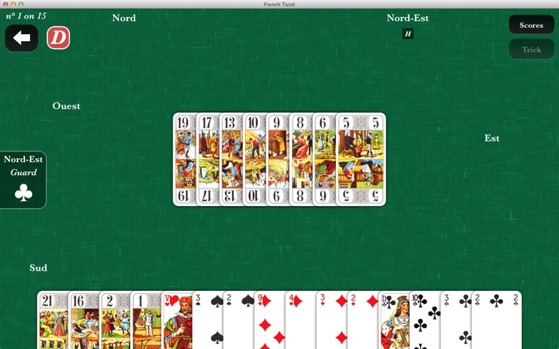 Screenshot #2 pour Tarot (à 3, 4 ou 5)