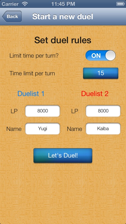 Duel Calculator Yu-Gi-Oh! Edition
