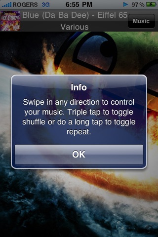 Swipe Control HD screenshot 2