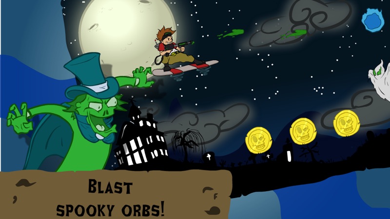 Paranormal Ghost Blaster - Haunted Fortress Dead Hunter (Free Game) screenshot 2