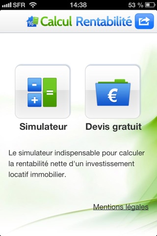 Calcul Rentabilité screenshot 4