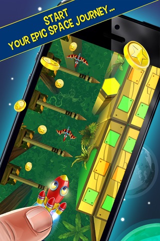 Spaceship Junior - The Voyage: Cartoon Space Game For Kids screenshot 2