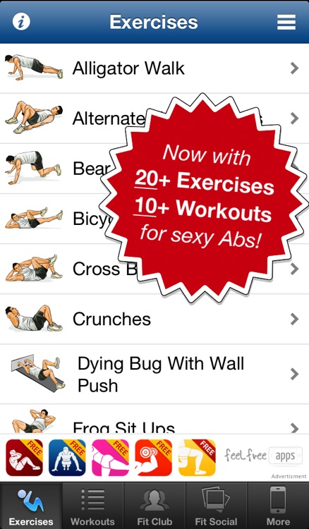 Ab Workouts Free