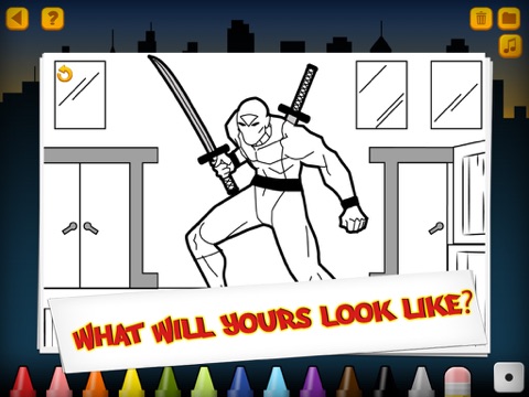 ColorFun: Heroes! Free Superhero Coloring Book screenshot 3