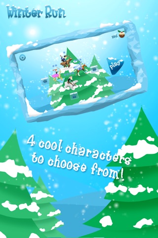 Winter Rage Run: A Frozen Winterland Adventure screenshot 2