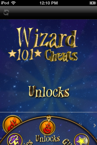 Cheats Wizard 101 screenshot 4