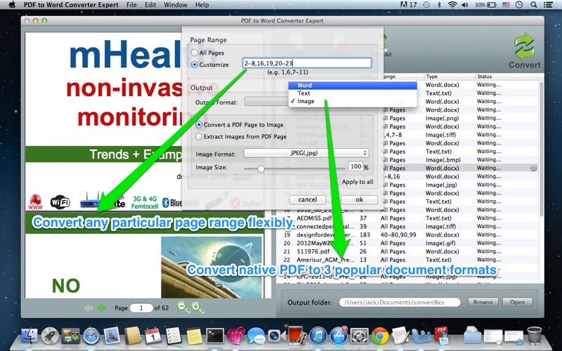 Screenshot #2 pour PDF to Word Converter Expert