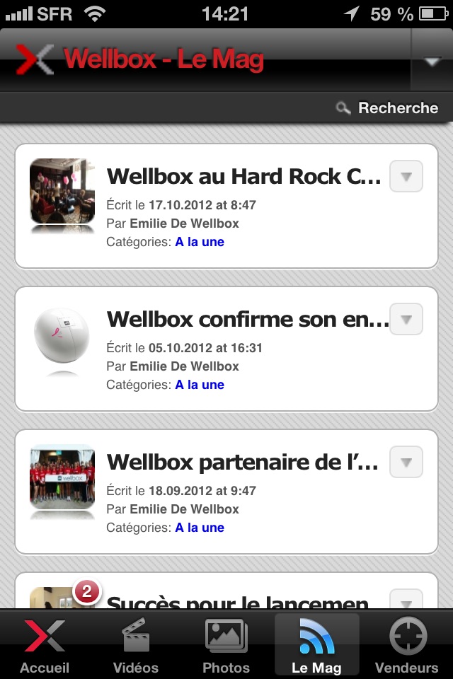 Wellbox screenshot 2