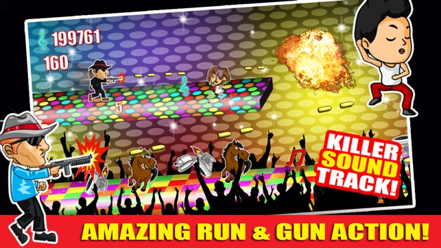 Gang man Shooter 2 FREE : Murder on The Dance Floor Game - B(圖2)-速報App