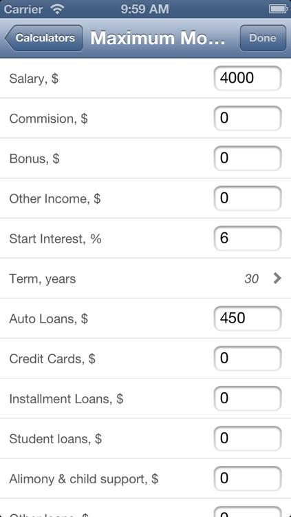 Mortgage and Financial Calculator Suite screenshot-3