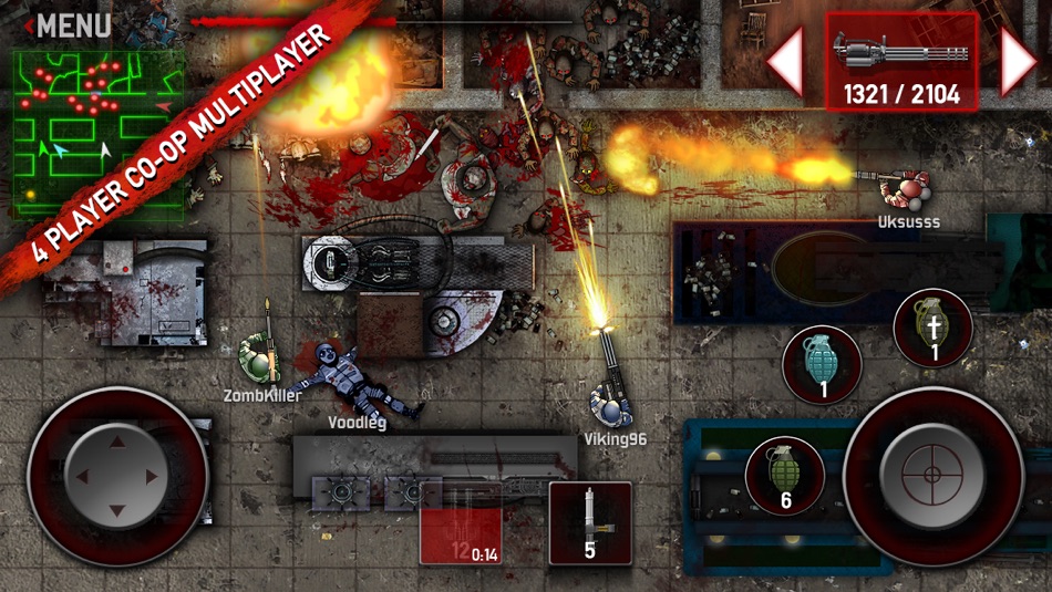 #1. SAS: Zombie Assault 3 (iOS) di: Ninja Kiwi