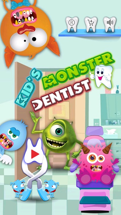 Kids Monster Dentist - Free Kids Doctor Games.