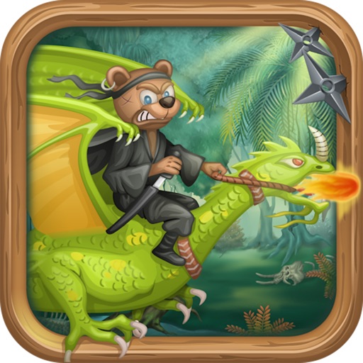 A Angry Ninja Bears & Dragon Friends vs Zombie Mummy Game icon