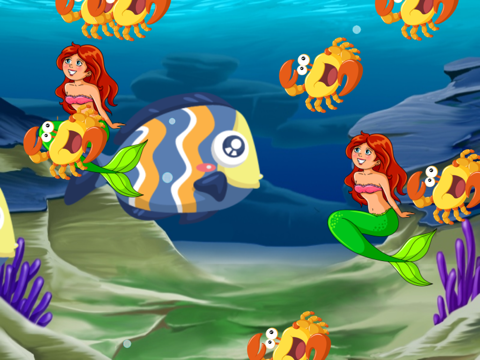 Screenshot #6 pour Sirènes et poissons pour les bambins et les enfants: découvrir l'océan ! GRATUIT