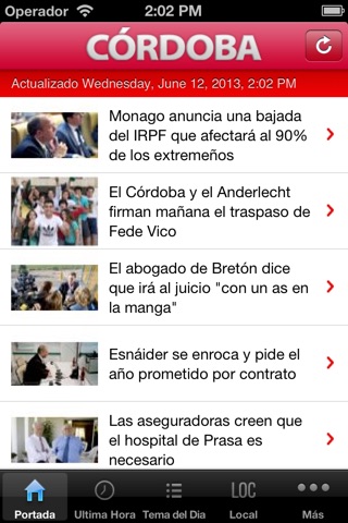 Diario Córdoba screenshot 2