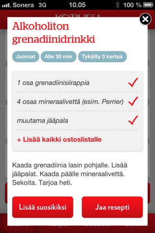 Kotiliesi Reseptit screenshot 3