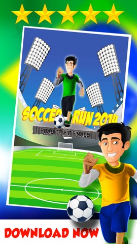 A Brazil World Soccer Football Run 2014: Road to Rio Finals - Win the Cup!のおすすめ画像5