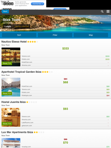 Screenshot #5 pour Hotels Radar