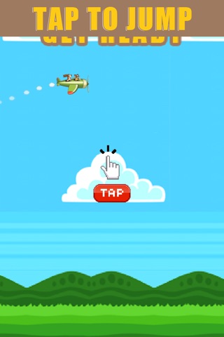 Tappy Cat and Dog Flying a Plane Kids and Family Game screenshot 2