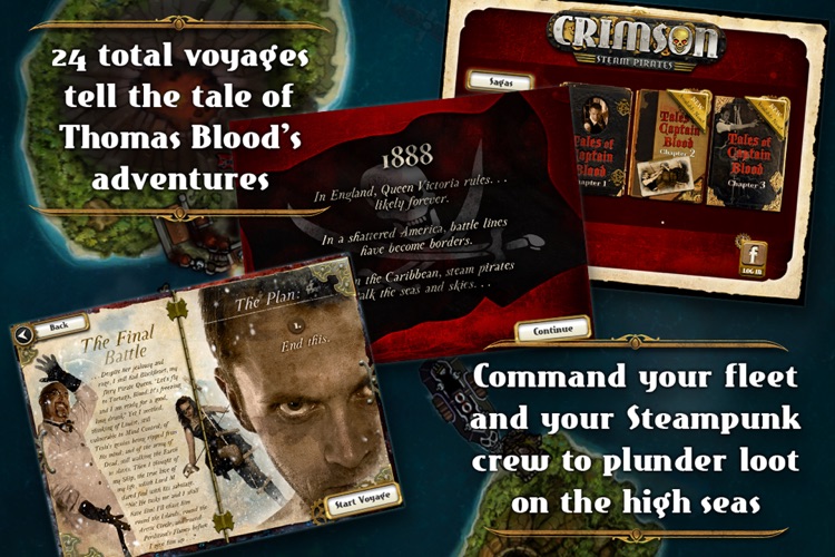 Crimson: Steam Pirates for iPhone