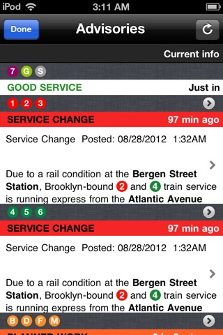 NYC Subway Trip Planner - Works Offline screenshot 4