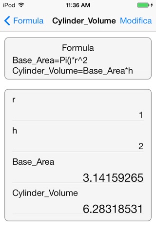 FormulaCal - Expression calculator screenshot 2