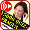 15.000 Quizfragen aus Allgemeinbildung - effektives Wissenstraining für ein Quizduell, selbst erweiterbar, alles per Sprachausgabe.