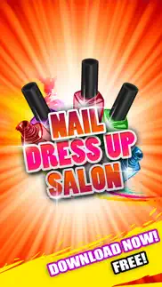 nail dress up salon! by free maker games iphone screenshot 2