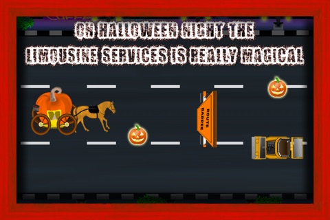 Limousine Race Halloween : The Pumpkin Carriage Luxury Services - Free Edition screenshot 2