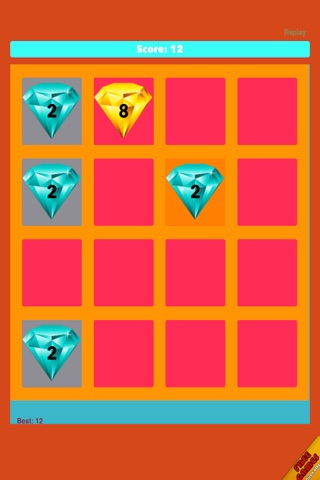 2048 Jewels- New Challenge Number Puzzle screenshot 3