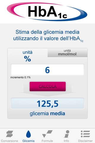 Convertitore HbA1C screenshot 4