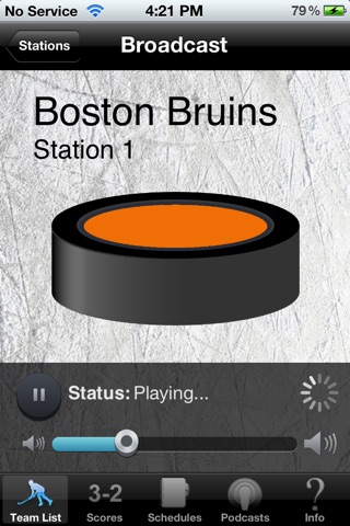 Hockey Radio & Live Scores + Highlights screenshot 2