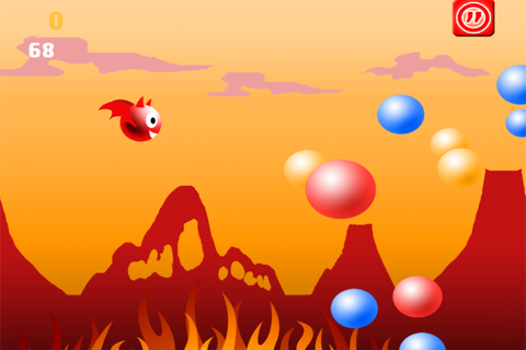 A Tiny Dragon Wing - Free Flying Game screenshot 2