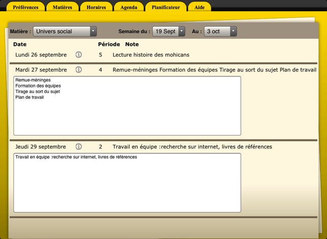 Planificateur de cours(圖5)-速報App