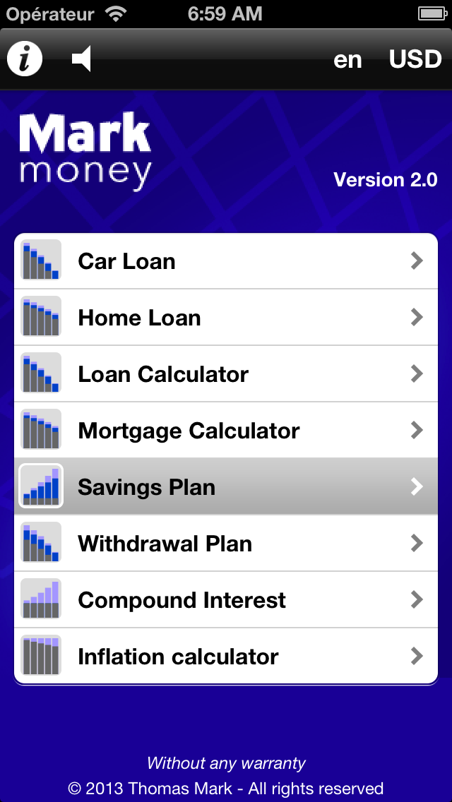 Loan and mortgage cal... screenshot1