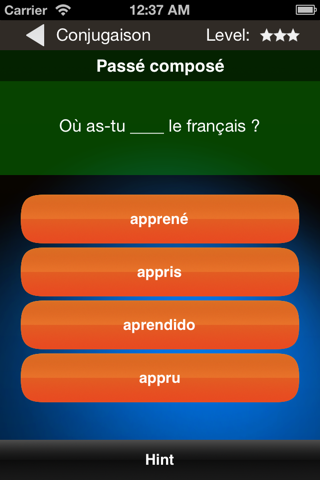 French Conjugation screenshot 4